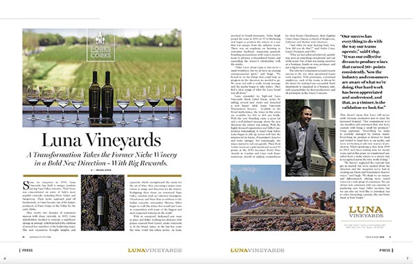 Luna Vineyards Lookbook